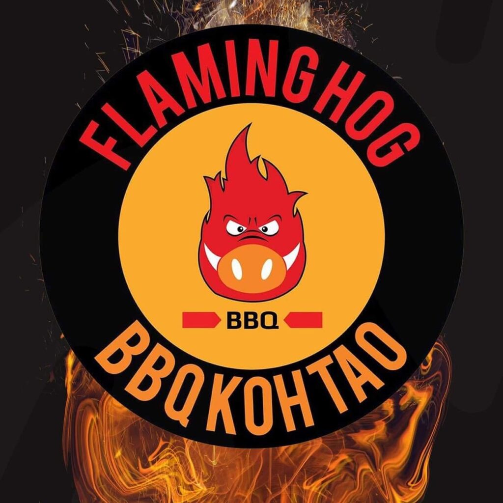 Flaming hog BBQ Koh Tao