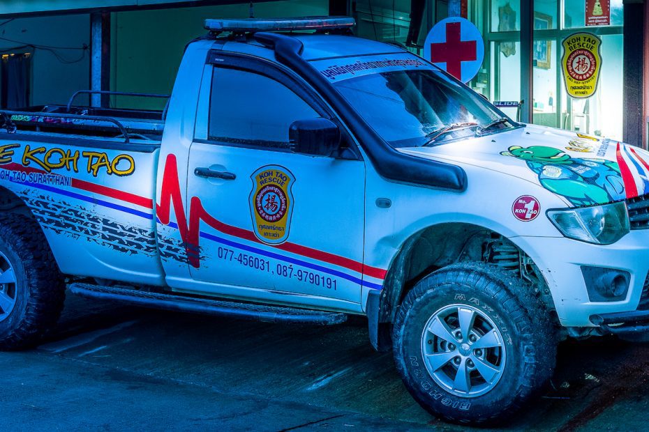 Emergency Rescue Service Truck