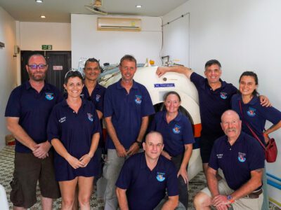 Hyperbaric Chamber Team Photo